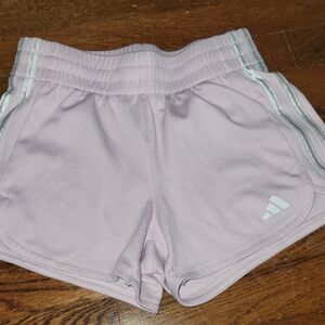 Adidas Kids' Light Purple Athletic Shorts